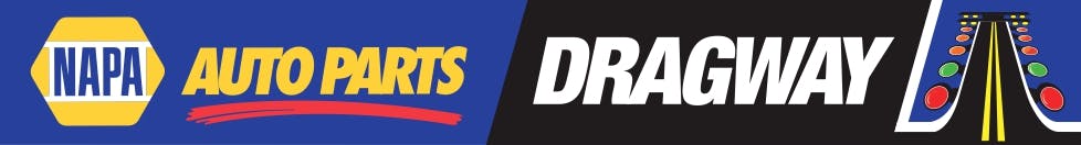 NAPA Auto Parts Dragway logo